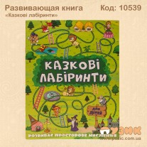 Розвиваюча книга "Казкові лабіринти"