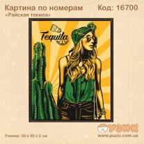 Картины по номерам "Райская текила"