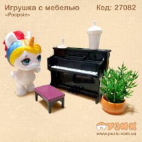 Іграшка з меблями "Poopsie"