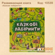 Развивающая книга "Казкові лабіринти"