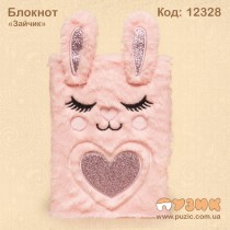 Блокнот меховой "Зайчик"