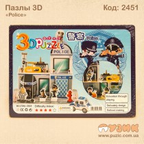 Пазли 3D "Police"