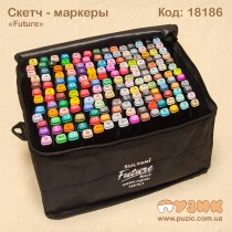 Скетч маркеры "Future" Sultani 168 цветов