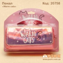 Пенал «Warm cats»