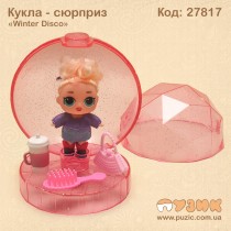 Лялька LOL "Winter Disco" сюрприз у кристалі