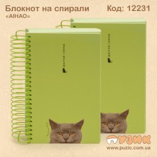Блокнот на спирали "AIHAO"