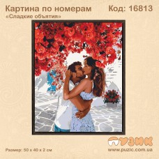 Картина по номерам "Сладкие объятия" 50х40 см