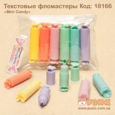Маркеры текстовые "Конфетки" пастельные