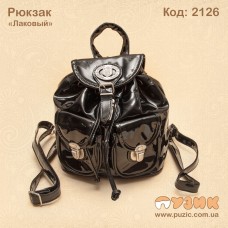 Рюкзак лаковий 