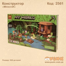 Конструктор Minecraft 508 деталі