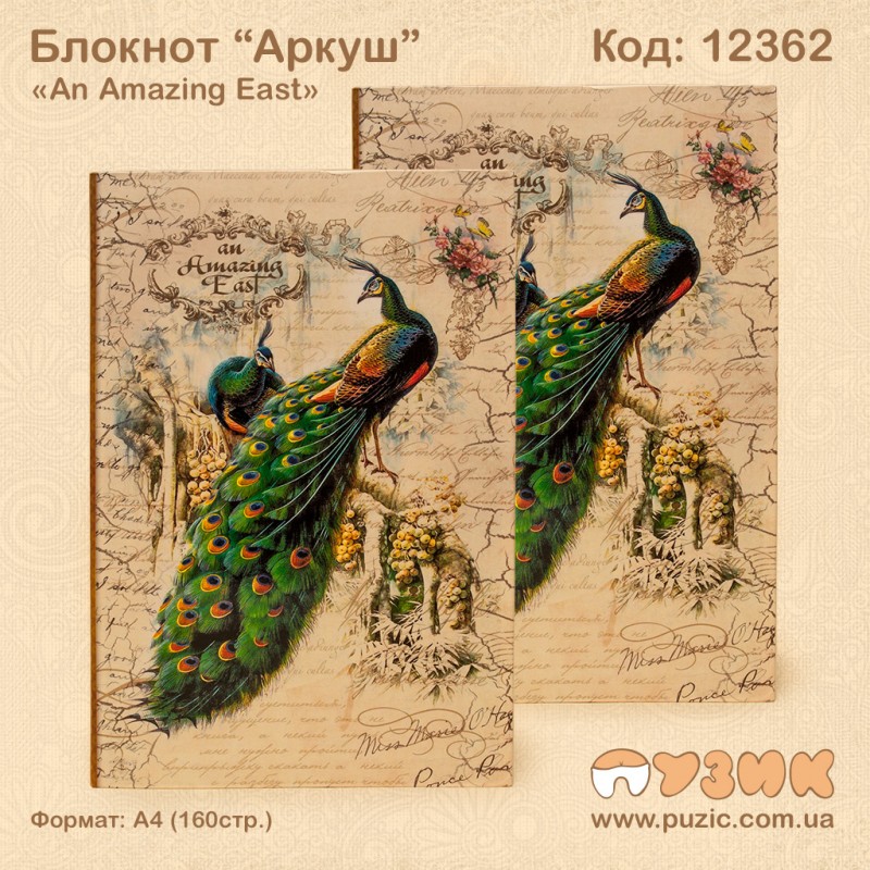Блокнот "an Amazing East"