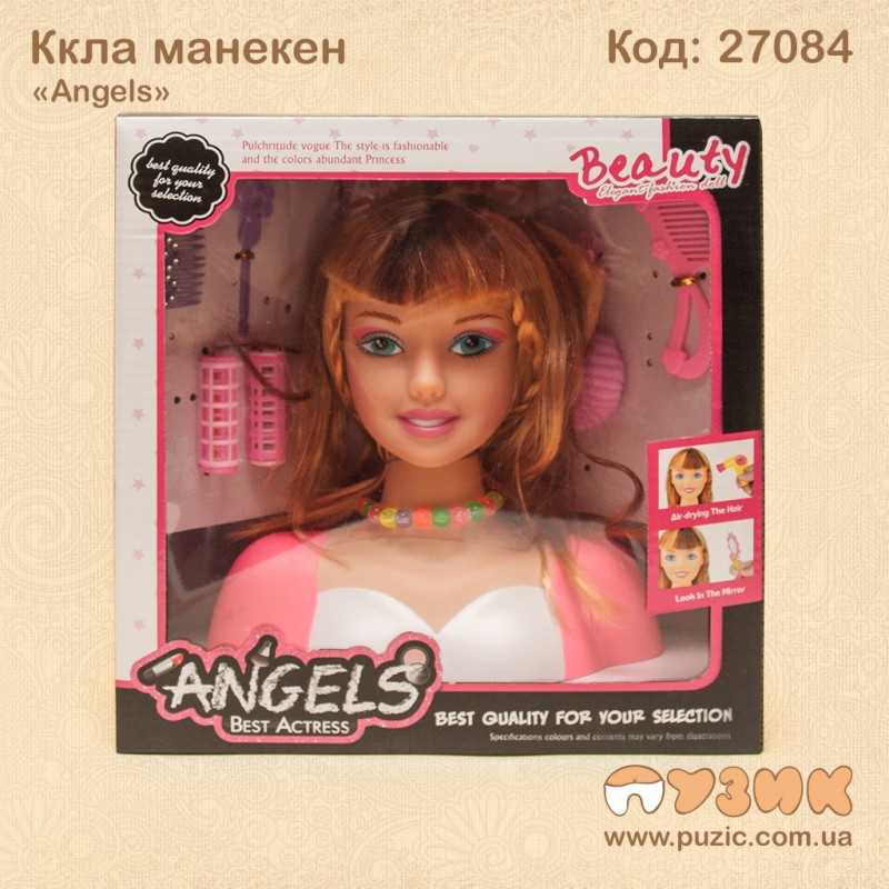 Кукла - манекен для причесок.