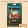 Блокнот на замочке "Among Us" с ручкой
